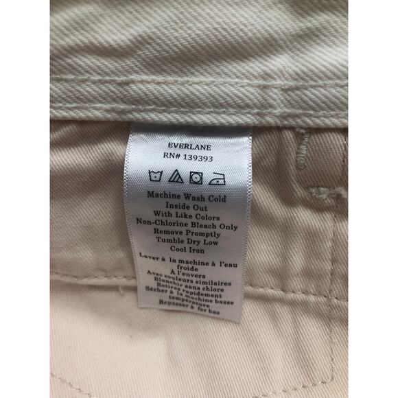 New Everlane The Mariner Cropped Jean White Size 29 Women - Picture 11 of 13